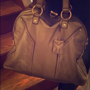 100% auth YSL Yves Saint Laurent muse copper bag